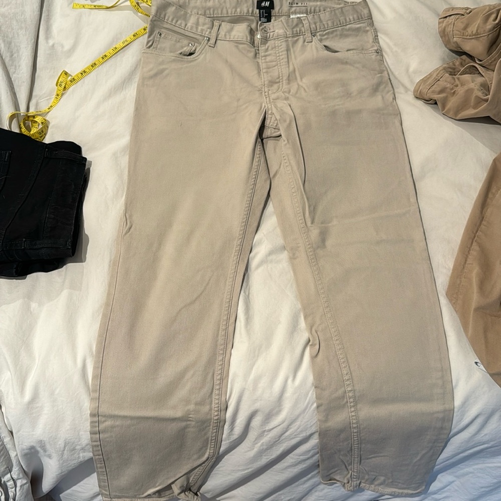 H&M Slim Fit Khakis